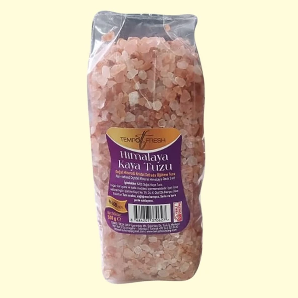 Tempofresh Himalaya granür tuz 500 gr. - Resim 2