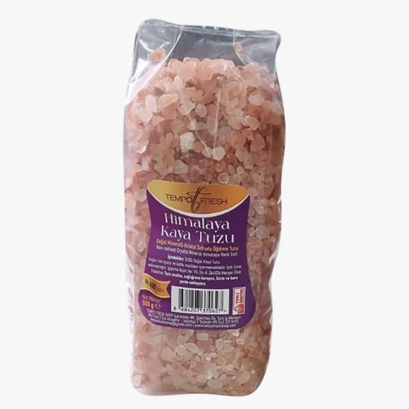 Tempofresh Himalaya granür tuz 500 gr. ürün görseli 1