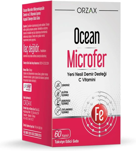 Ocean Microfer 60 Kapsül ürün görseli 1
