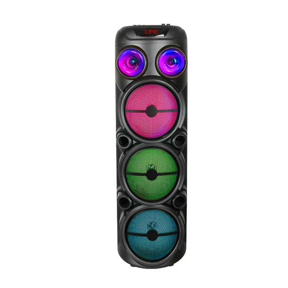 Zore GD-2887 Dijital LED Göstergeli Mikrofonlu RGB TWS 8 inç Stereo Bass Kablosuz Karaoke Hoparlör ürün görseli 1
