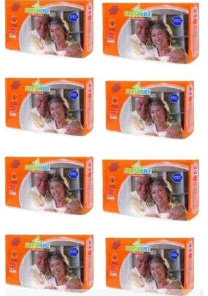 Freshlife Belbantlı Büyük Boy L 30'lu 8 Adet Hasta Bezi ürün görseli 1