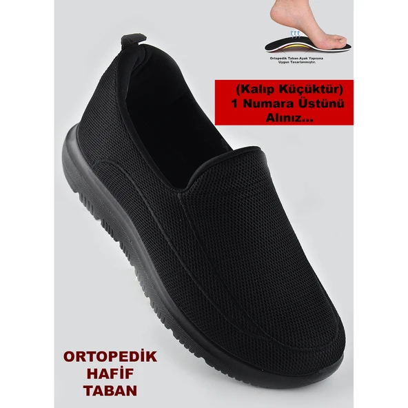 9090 Tam Ortopedik Hafif Taban Erkek Spor Ayakkabı Yazlık Hafif Taban Eva ürün görseli 1
