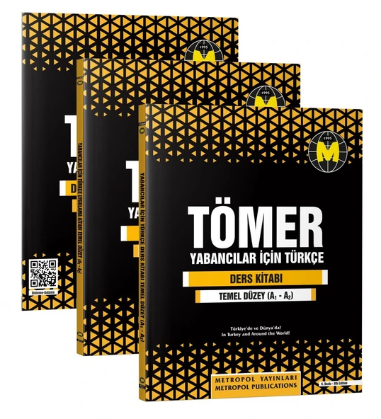 TÖMER-YABANCILAR İÇİN TÜRKÇE ÖĞRETİM SETİ (A1-A2) TEMEL DÜZEY ürün görseli 1