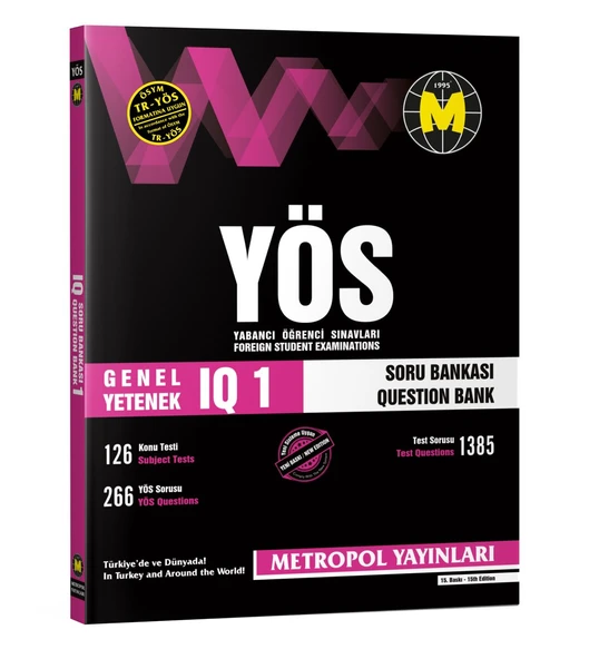 TR-YÖS GENEL YETENEK (IQ) SORU BANKASI-1 ürün görseli 1