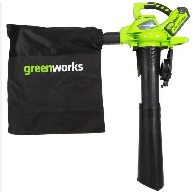 GREENWORKS  24227 40V AKÜLÜ ÜFLEME TOPLAMA MAKİNASI (AKÜ VE ŞARJ CIHAZI HARİÇ) ürün görseli 1