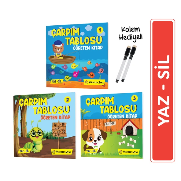 Çarpma Öğreten YAZ SİL ürün görseli 1