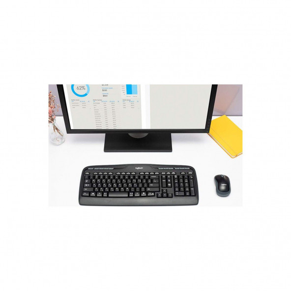 Logitech Mk330 Kablosuz Klavye Mouse Seti 920-003988 - Resim 4