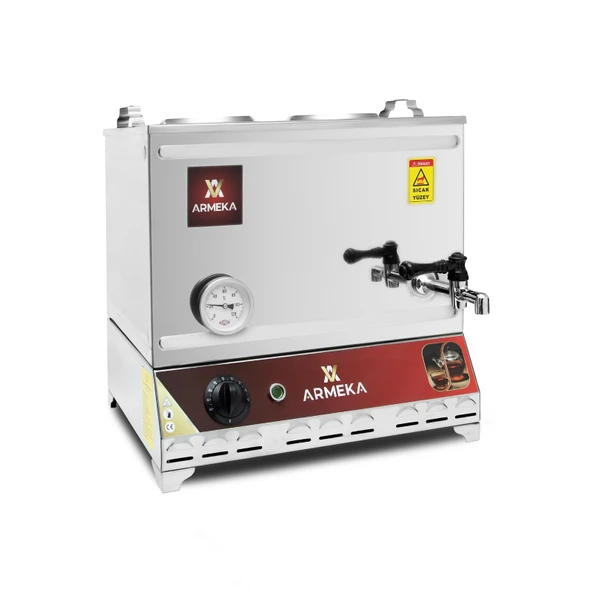 Armeka 30 Litre Çay Kazanı Elektrikli Pleytsiz Çay Kazanı Çay Ocağı Sanayi Tipi ürün görseli 1