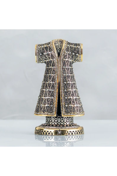 Kaftan Esmaül Hüsna Işlemeli - Altın Renk - Ebat : 8 X 18 Cm. Bıbloyc607 ürün görseli 1