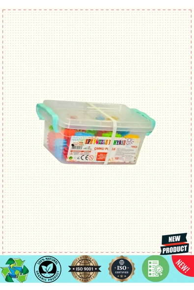 413 Çarklı Puzzle 35 Parça -efetoys 5 Litre Kız Erkek Çocuk Oyuncakları Eğitici Oyuncaklar ürün görseli 1