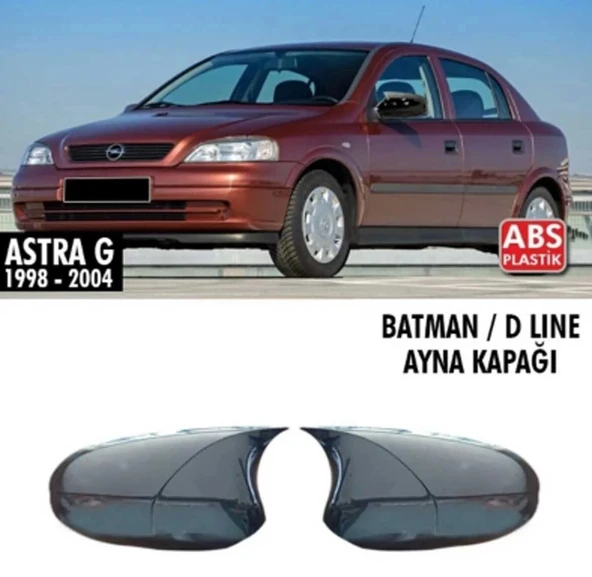 Opel Astra G 1998-2004 Yarasa / Batman Ayna Kapağı ürün görseli 1
