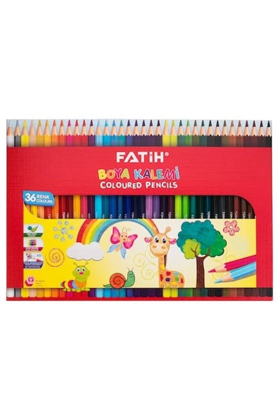 Kuru Boya Karton Kutu Tam Boy 36 Renk 33245 ürün görseli 1