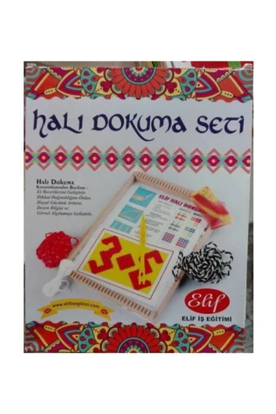 Halı Dokuma Seti I Dokuma Tezgahı Ve Set ürün görseli 1