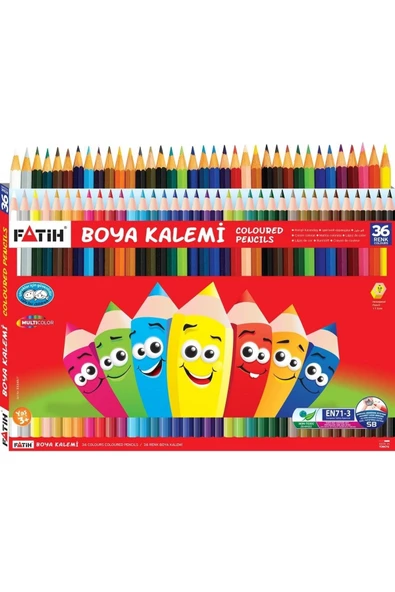 Kuru Boya Karton Kutu Tam Boy 36 Renk 33245 ürün görseli 1