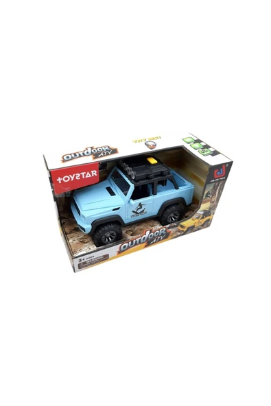 Sürtmeli Pilli Sesli Jeep - Resim 2