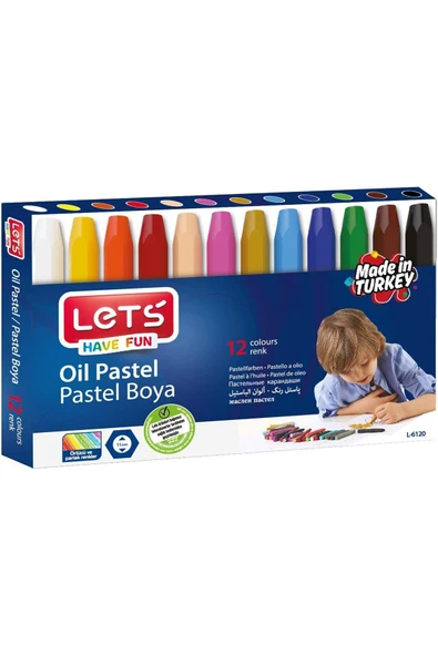 12 Renk Pastel Boya ürün görseli 1