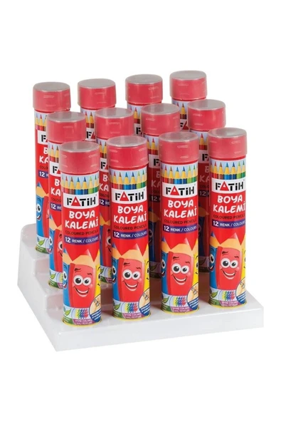 Kuru Boya Metal Tüp Kutu Tam Boy 12 Li 33114 ürün görseli 1