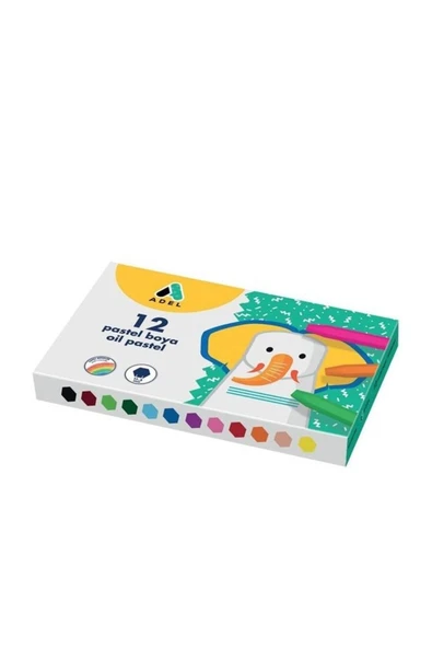 Pastel Boya 12 Renk ürün görseli 1