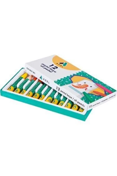 Pastel Boya 12 Renk ürün görseli 1