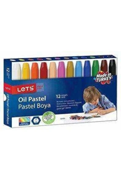 Pastel Boya 12 Renk L 6120 ürün görseli 1