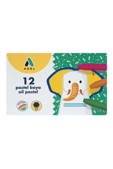 Pastel Boya 12 Renk ürün görseli 1
