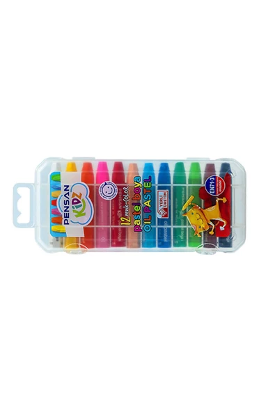 Kutu Pastel Boya 12'li Pe99967 - Resim 2