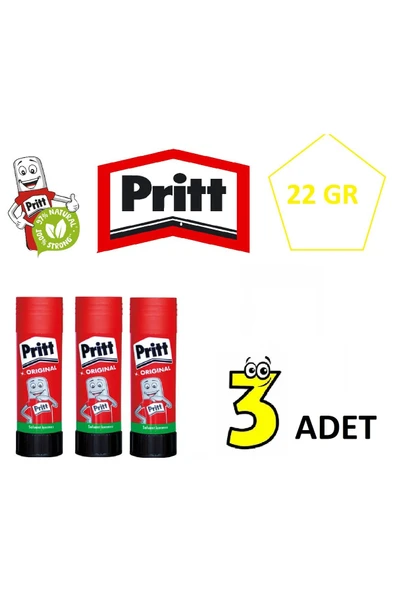 STİCK YAPIŞTIRICI 22 GR 3 ADET ürün görseli 1