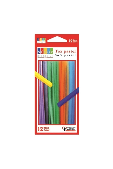Bs97 Toz Pastel Boya 12'li ürün görseli 1