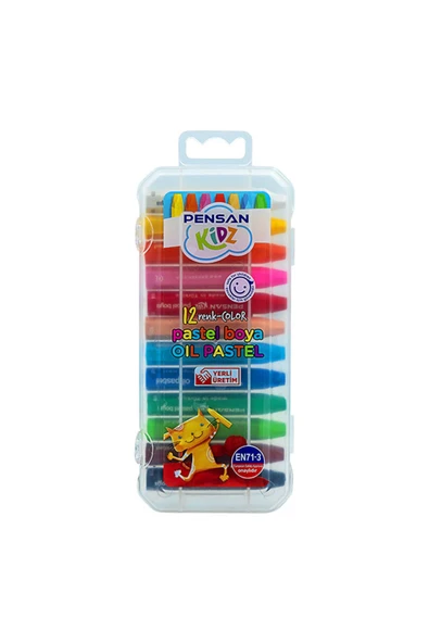 Kutu Pastel Boya 12'li Pe99967 ürün görseli 1