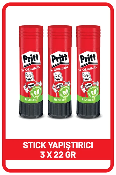 Stick Yapıştırıcı 22 gr. 3 Adet ürün görseli 1
