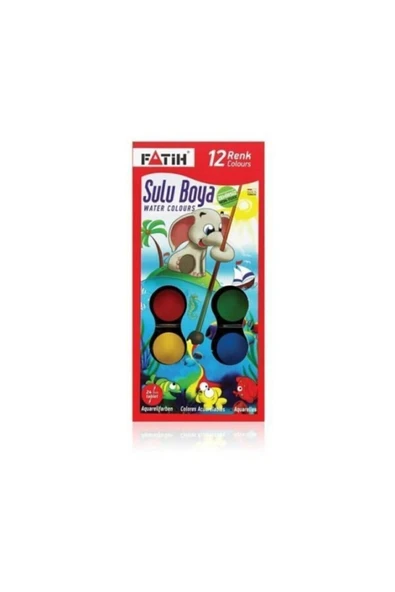 Sulu Boya 12 Li S-12 904 ürün görseli 1