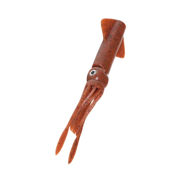 Ryuji Calamari 20cm 10,5gr Yedek Silikon Yem Renk : Brown ürün görseli 1
