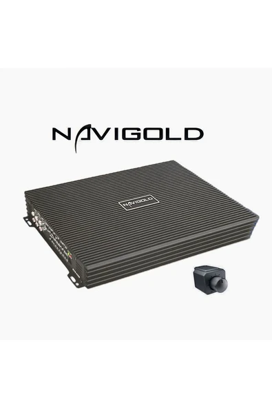 Navigold Nvg-5250 5 Kanal 5000W Oto Amfi Power 4ohm 4x80W+250W Rms Bas Kontrollü ürün görseli 1