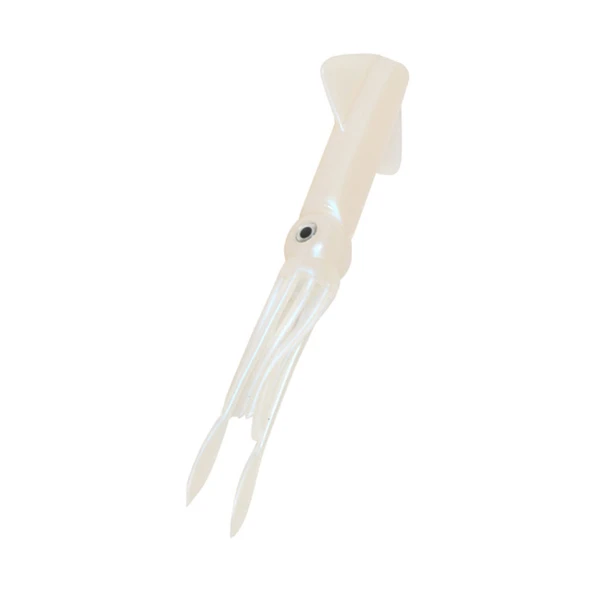 Ryuji Calamari 20cm 10,5gr Yedek Silikon Yem Renk : Pearl White UV ürün görseli 1