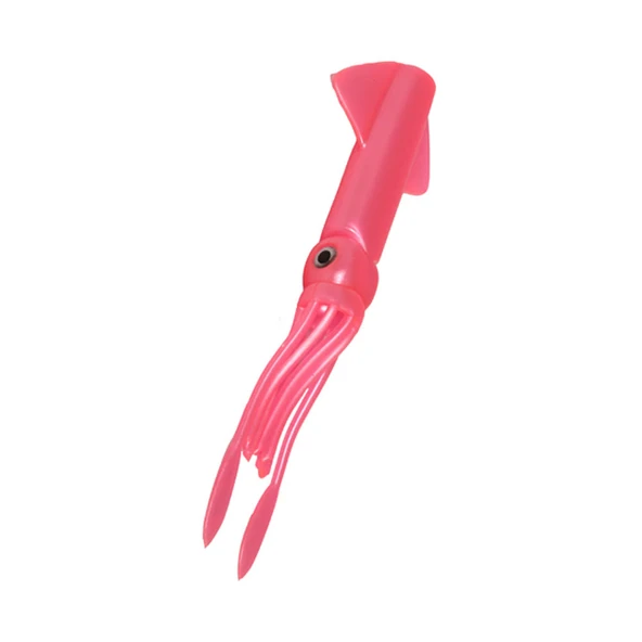 Ryuji Calamari 20cm 10,5gr Yedek Silikon Yem Renk : Pink UV ürün görseli 1