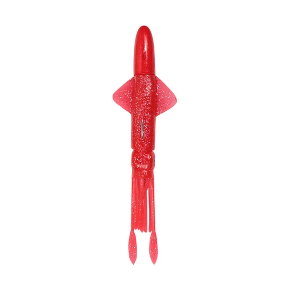 Ryuji Calamari 20cm 200gr Kalamar Silikon Yem Renk : Orange UV ürün görseli 1