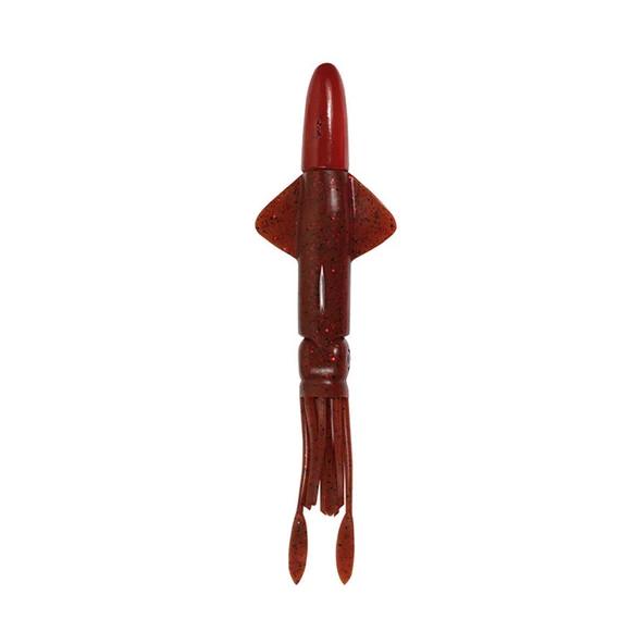 Ryuji Calamari 20cm 200gr Kalamar Silikon Yem Renk : Brown ürün görseli 1