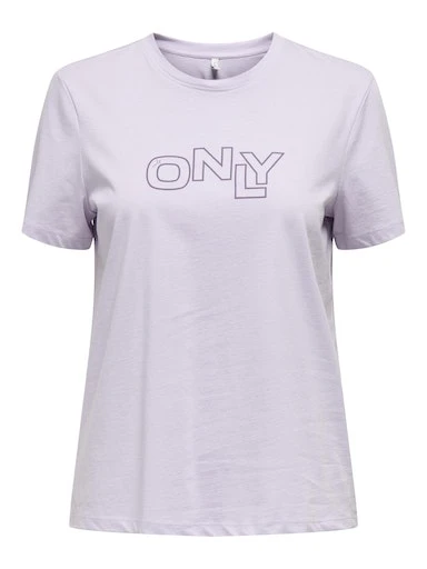 ONLY Kadın Onllotta Mor Tişört 15339251MR ürün görseli 1