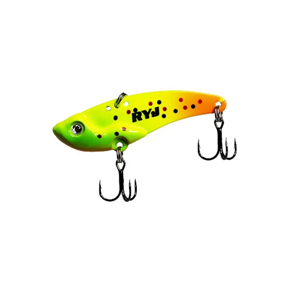Ryuji Mirror VIB 4,5cm 9gr Vibrasyon Yem Renk : UV Lime ürün görseli 1