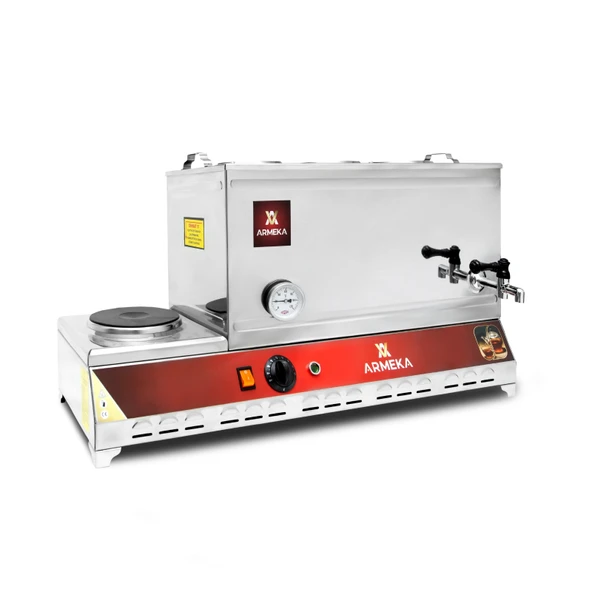 Armeka Çay Kazanı Sanayi Tipi Çaymatik 40 Litre Elektrikli Pleytli Çay Kazanı Çay Ocağı ürün görseli 1