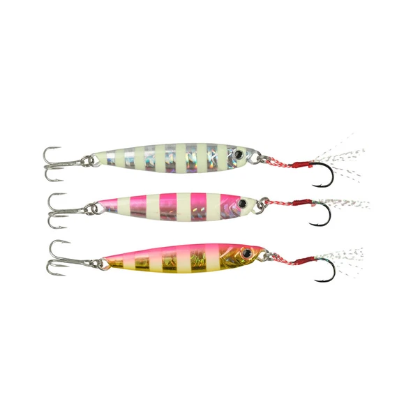 Ryuji Jig King Zebra Mix 3 Adet Jig Yem Ağırlık (gr) : 20gr ürün görseli 1