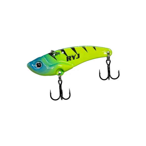 Ryuji Mirror VIB 5,5cm 15gr Vibrasyon Yem Renk : Yellow Glow ürün görseli 1