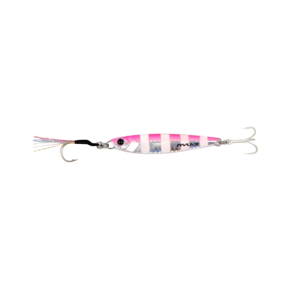 Ryuji Jig King 30gr Jig Yem Renk : Pink Zebra Glow ürün görseli 1