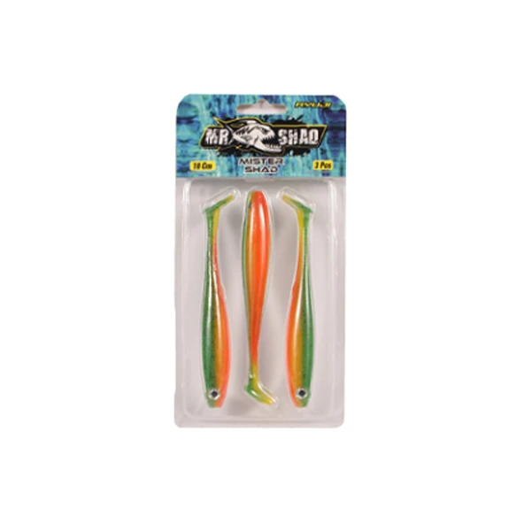 Ryuji Mister Shad 10cm 7gr Silikon Yem Renk : Mojito UV ürün görseli 1