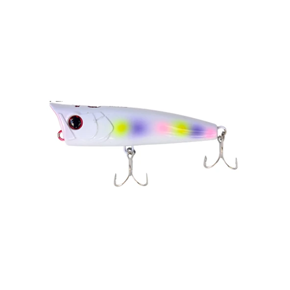 Ryuji Pop Walker 10cm 24gr Maket Yem Renk : Pearl Rainbow ürün görseli 1