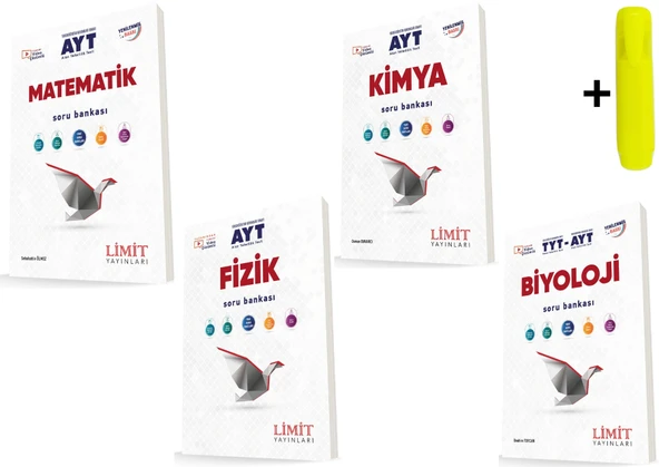 Limit Yayınları Ayt Sayısal Soru Bankası Seti 4 Kitap ürün görseli 1