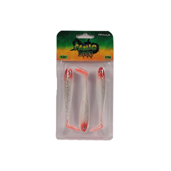 Ryuji Panic Shad 9cm 5.5gr Silikon Yem Renk : Red Head UV ürün görseli 1