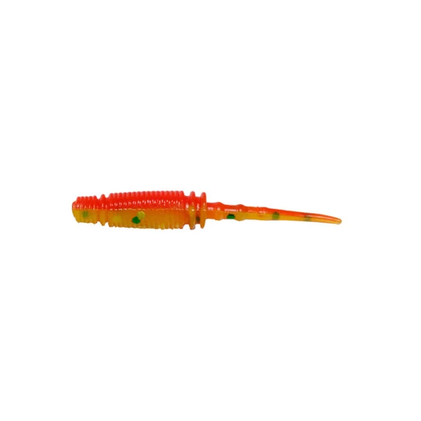 Ryuji Rock Worm 4cm Kokulu Silikon Yem Renk : Melon UV ürün görseli 1