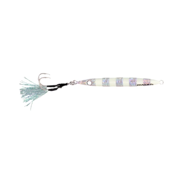 Ryuji Slim Jet 8cm 20gr Jig Yem Renk : Zebra Glow ürün görseli 1