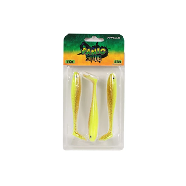 Ryuji Panic Shad 9cm 5.5gr Silikon Yem Renk : Chartreuse Glow ürün görseli 1